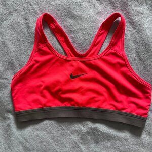 Nike Dri-Fit Sports Bra Bright Coral Women’s Large